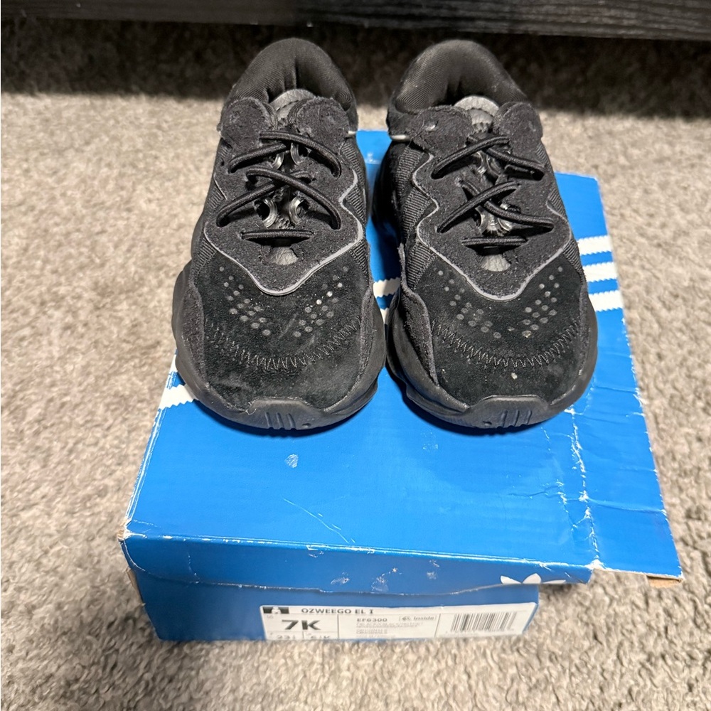 adidas Kids Black Sneakers